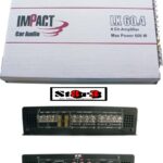 IMPACT LX 60.4 - AMPLIFICATORE A 4 CANALI 4x90 RMS STABILE A 2 OHM AUTO