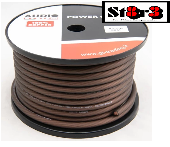Connection By AUDISON Cavo alimentazione SILVER POWER 4 AWG MP 4S 21 mmq Nuovo
