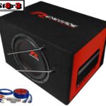 Renegade RXV 1000A Bass Reflex Box Attivo 25cm 400 Watt Bass Reflex Attivo PIU OMAGGIO